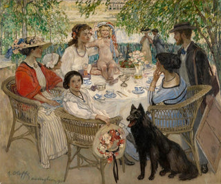 Spring Painting - Auguste Oleffe — artwork view