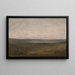 High plateau - Auguste Pointelin — framed artwork on a wall