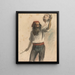 Un Bourreau An Executioner - Auguste Raffet — framed artwork on a wall