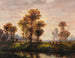 Landscape Painting - Auguste Rigon — artwork view