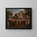 Procession - Auguste Roquemont — framed artwork on a wall