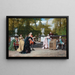 The charming adversary - Auguste Serrure — framed artwork on a wall