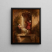 The concert - Auguste Serrure — framed artwork on a wall
