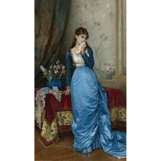 The Letter - Auguste Toulmouche — artwork view