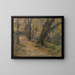 in the park - Augustin Satra — framed artwork on a wall