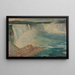 Niagara Falls Painting - Augustin Satra — framed artwork on a wall