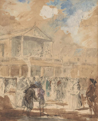 Parade - Augustin de Saint-Aubin — artwork view