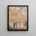 Parade - Augustin de Saint-Aubin — framed artwork on a wall