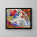 Lilac Painting - Augusto Giacometti — framed artwork on a wall