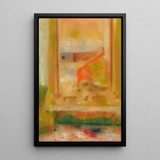 Mirror Painting - Augusto Giacometti — framed artwork on a wall