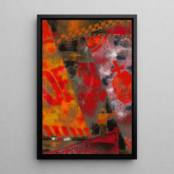 Venice - Augusto Giacometti — framed artwork on a wall
