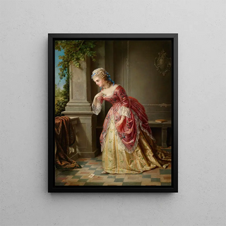 The love letter - Augusto Tominz — framed artwork on a wall