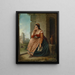 La lettre - Augusto Tominz — framed artwork on a wall