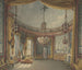 The Brighton Pavilion Hall - Augustus Charles Pugin — artwork view