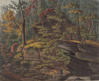 Ravin dans le New Jersey au-dessus de Point Pleasant - Augustus Kollner — artwork view