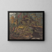 Ravin dans le New Jersey au-dessus de Point Pleasant - Augustus Kollner — framed artwork on a wall