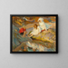 The little sailboat - Augustus Koopman — framed artwork on a wall