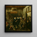 Aumôniers en visite à domicile - Anonyme — framed artwork on a wall