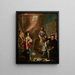 The miracle of the Madonna of Fire - Aureliano Milani — framed artwork on a wall