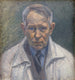 Self-portrait Painting - Karl Schou — artwork view