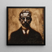 Self-portrait Painting - Leon Spilliaert — framed artwork on a wall