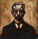 Self-portrait Painting - Leon Spilliaert — artwork view