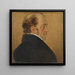 Self-portrait - Mattheus Ignatius van Bree — framed artwork on a wall
