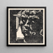 Self-portrait - Reijer Stolk — framed artwork on a wall