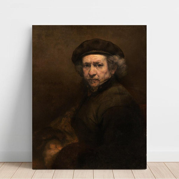 Reproduction of the painting Self-Portrait Painting - Rembrandt