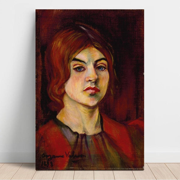 Reproduction of the painting Self-portrait painting - Suzanne Valadon