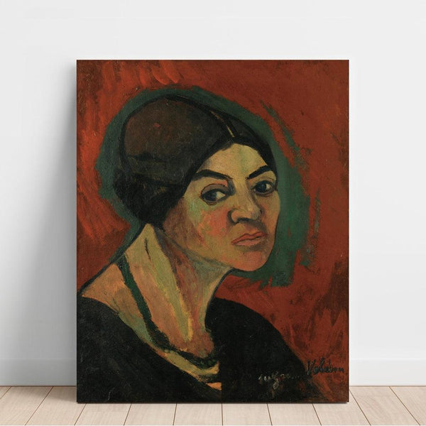 Reproduction of the painting Self-portrait painting - Suzanne Valadon