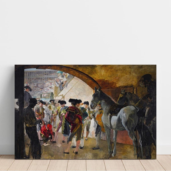 Reproduction of the painting Before the bullfight - Joaquín Sorolla