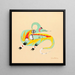Avanyu - Julian Martinez — framed artwork on a wall