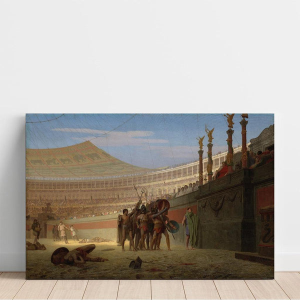 Reproduction of the painting Ave Caesar! Morituri te salutant - Jean-Léon Gérôme