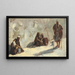 Malades à Bethesda - Axel Helsted — framed artwork on a wall