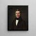 Anders Cederström 1805-1885 - Axel Johan Fägerplan — framed artwork on a wall
