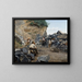 In the motif of the quarry in Switzerland - Axel Jungstedt — framed artwork on a wall