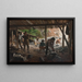 Travailleurs de la pierre - Axel Jungstedt — framed artwork on a wall