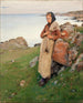 Fisherwoman of Skåne - Axel Kulle — artwork view