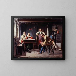 Proposition - Axel Kulle — framed artwork on a wall