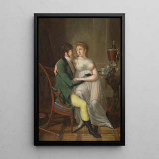 Reproduction of the painting Rendez-vous - Baptiste Turlare