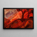 Untitled Painting - B Jesus Newton — framed artwork on a wall
