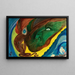 Untitled II - B Jesus Newton — framed artwork on a wall