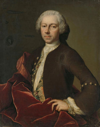 Portrait painting of Pieter Parker, alderman mayor and councilor of Goes - B. Montmorency — artwork view