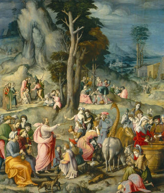 La Collecte de la manne - Bacchiacca — artwork view