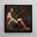 Bacchus - Giovanni Francesco Romanelli — framed artwork on a wall