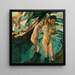 Bathers - Leo Putz — framed artwork on a wall