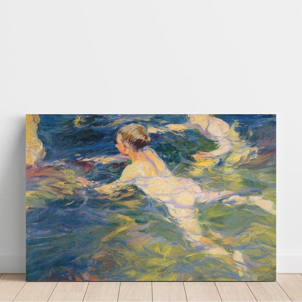 Reproduction of the painting Bathers in Jávea - Joaquín Sorolla
