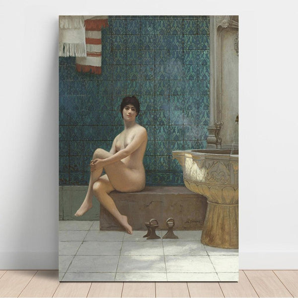 Reproduction of the painting Bather at the Brousse Pool - Jean-Léon Gérôme
