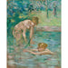 Reproduction of the painting Bathers - Berthe Morisot